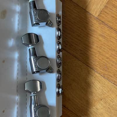Gotoh SGE tuning machines 1980s - Chrome image 9