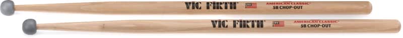 Vic Firth American Classic "Chop-out" Drumsticks - 5B (2-pack) Bundle image 1