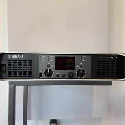 Yamaha PX3 Dual-channel 500-Watt Power Amplifier 2010s - Black image 1