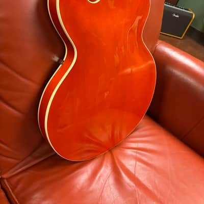 1998 Gibson Chet Atkins Tennessean Sunrise Orange image 13