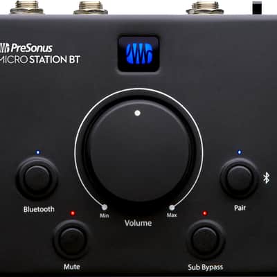 PreSonus MicroStation BT Monitoring Controller Black image 1