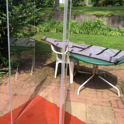 Clearsonic Plexiglass Drum Shield (three panels) image 4