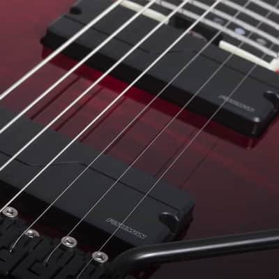 Schecter C-7 FR SLS Elite Blood Burst image 7