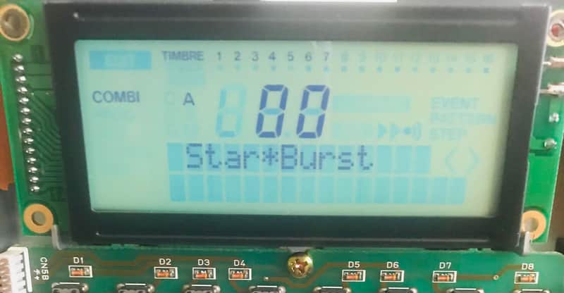 White Backlight for LCD of Korg x3/x2, x3r, n264/n364  New stock 2025 image 1