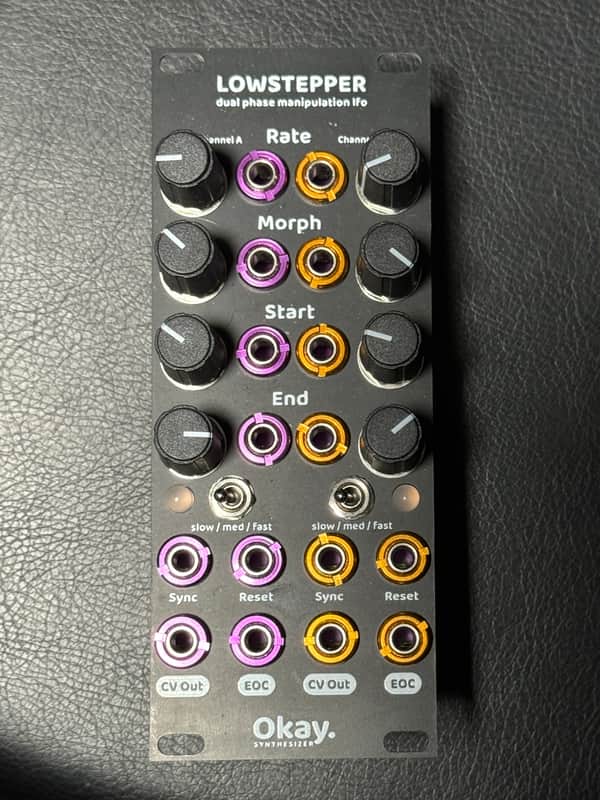 Okay Synthesizer Low Stepper 2024 - Back image 1