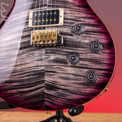 PRS Tremonti 10-Top Charcoal Purple Burst (Natural Binding) image 5