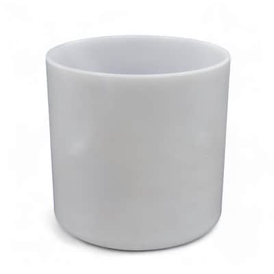 Crystal Tones 7" Palladium Quartz Crystal Singing Bowl (G#4+30) image 1