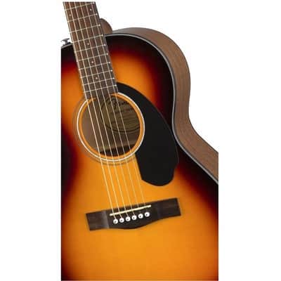 Fender CP-60S Sunburst Acoustic Parlor Guitar, Walnut Fingerboard #0970120032 image 4