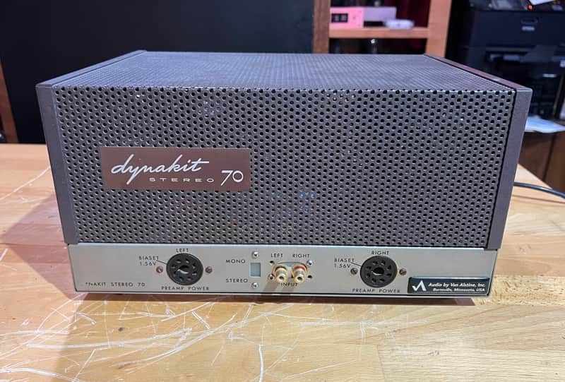 Dynaco ST-70 tube amplifier by Audio Van Alstine (AVA) Super 70i, perfect working condition. image 1