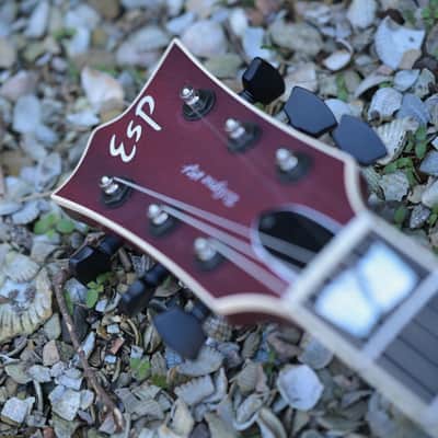 ESP Eclipse USA - Black Cherry Satin image 8