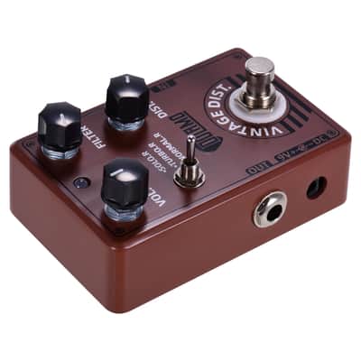 Dolamo D-11 Vintage Distortion Guitar Effect Pedal Vol Filter Dist + Toggle Opt image 5