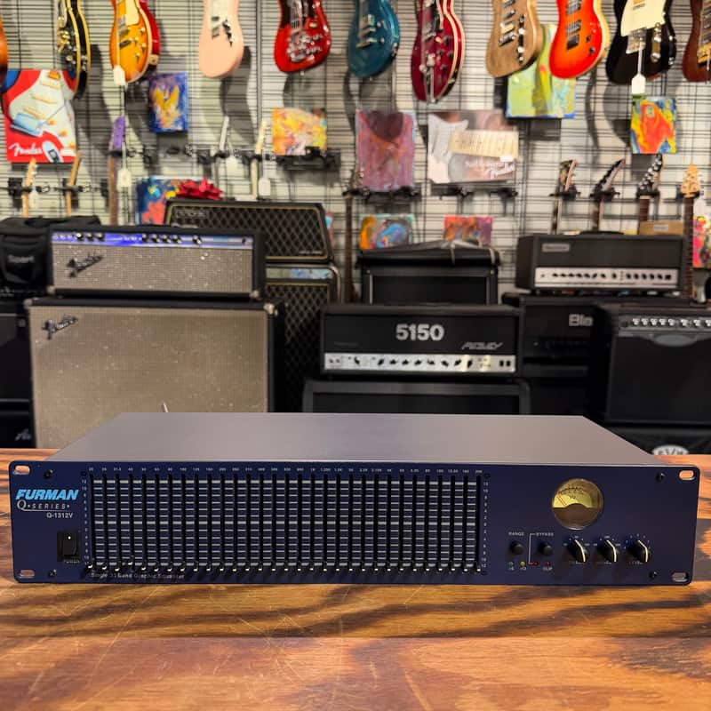 Furman Q-SERIES Q1312-V  31 Band Graphic Equalizer (one sketchy slider) image 1
