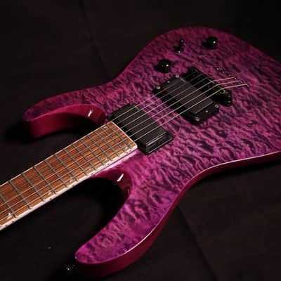 Jackson X Series SLATTXMGQ 3-6 Soloist 2015 - 2018 - Transparent Purple image 4