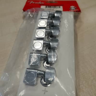 Fender 099-0820-100 American Standard Stratocaster/Telecaster Tuning Heads (6) Chrome image 2