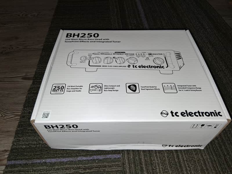 TC Electronic BH250 2023 - Present - Black/Red image 1