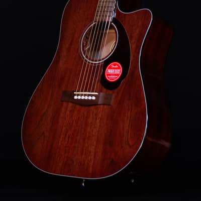 Fender CD-140SCE, Walnut FB, All-Mahogany with Case image 2