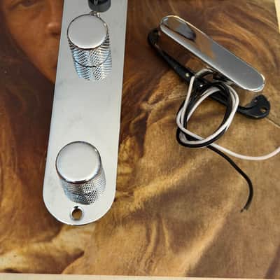 1962 Fender Telecaster MIJ Japan Tele Control Plate Neck Pickup 6.68 Ohm Wiring Harness 1950's 1960's Better Than Callaham Gotoh Allparts Glendale Gatton Buchanan