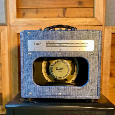 Supro 1608R Montauk Reverb 15-Watt 1x10" Guitar Combo - Blue Rhino Hide image 6