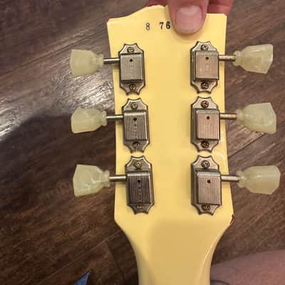 Gibson Les Paul 1958 Custom Shop 58 Historic R8 2017 - Aged ~ Cream Over Flame Top - "Painted-Over" series image 22