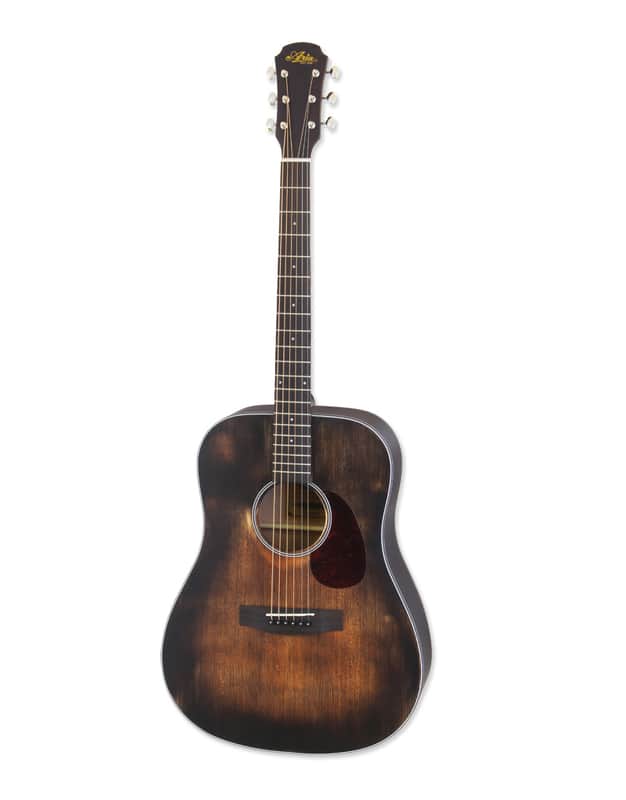 ARIA-111DP Delta Player Dreadnought Acoustic Guitar, Muddy Brown w/ FREE SHIP image 1