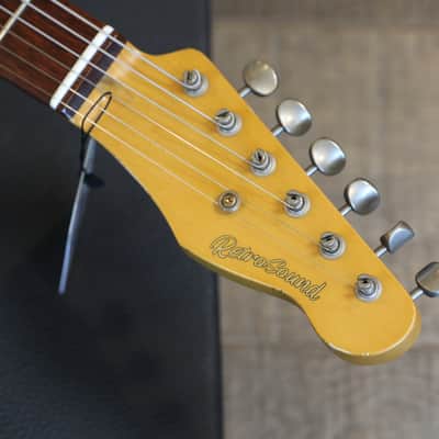 Minty! 2025 Retrosound Americana TL Thinline Semi-Hollow Electric Guitar 2 Tone Sunburst + OHSC image 12