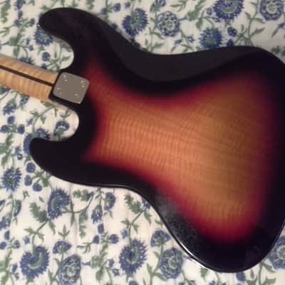 Klira Telecaster Bass 1970 sunburst image 4