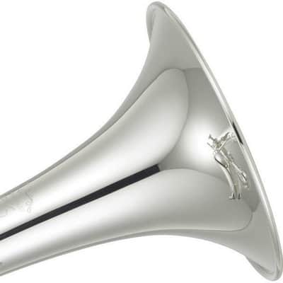 Yamaha YTR-8345IIRS Custom Xeno Professional Bb Trumpet - Silver Plated with Reversed Leadpipe image 3