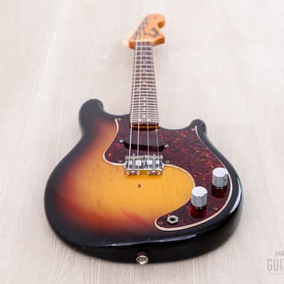 1966 Fender Mandocaster Vintage Electric Mandolin Sunburst, 100% Original w/ Case image 9