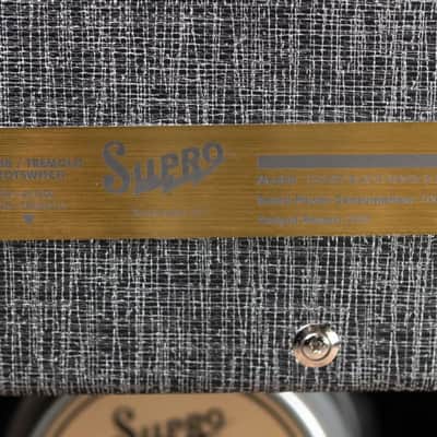 Supro 1696RT Black Magick Reverb Guitar Amplifier - Black Rhino - Used image 12