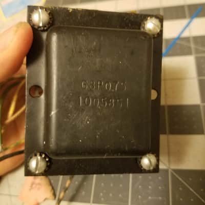 Northlake 68P075 Webcor Power Transformer 282-0-282 / 12.6 V 12X4 12AX7 Tube Preamp Project 1958 image 2