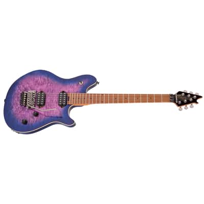EVH Wolfgang WG Standard QM Baked Maple Fingerboard - Northern Lights image 5