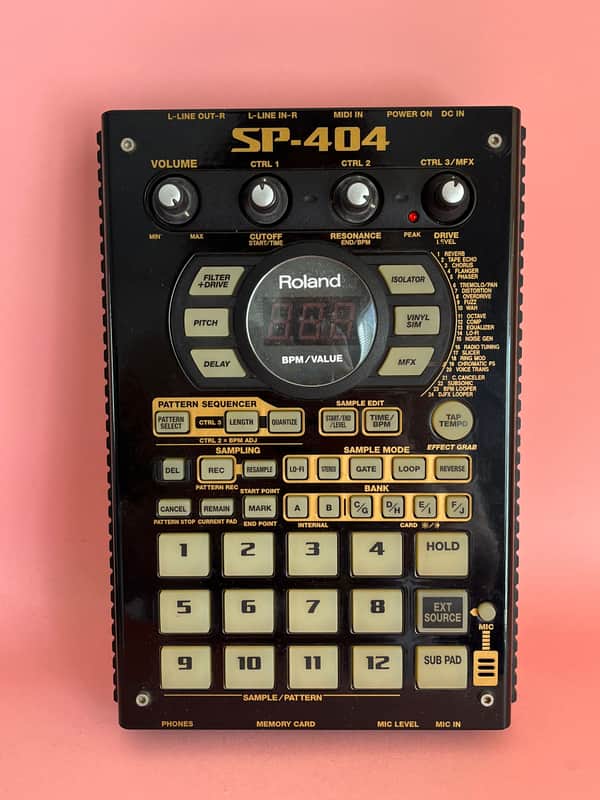 Roland SP-404 Sampler 2005 - 2008 - Black image 1