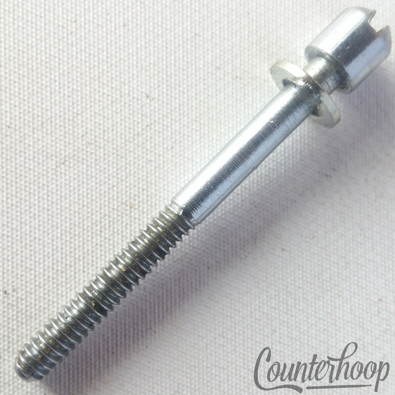 Ajax 2" Slotted Tension T-Rod  60s UK Tensioner Snare/Tom Drum Vintage Chrome — main photograph