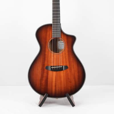 Breedlove Oregon Concert CE Bourbon Burst, Myrtlewood/Myrtlewood image 14