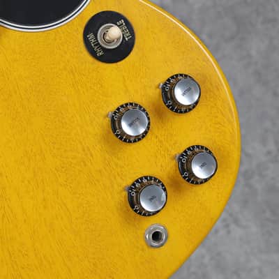 Gibson Custom Shop '63 SG Special Reissue Lightning Bar TV Yellow VOS 2021 image 13