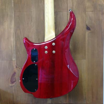 1998 Epiphone EBM-4 EBM 4 String Bass - Cherry w/ Epiphone Case image 8