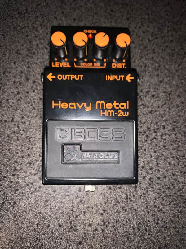 Boss HM-2w Heavy Metal waza craft distortion guitar effects pedal made in japan image 1