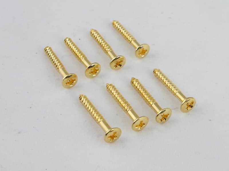 2024 Guitars Electric Ltd Humbucker Surround Screws Gold