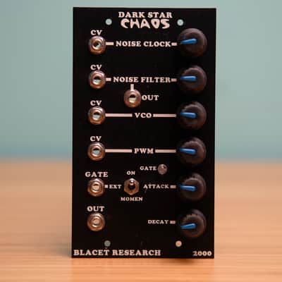 Blacet Research Dark Star Chaos DSC2000 Rev B Voltage Controlled Sound Synthesizer 1998 - Black image 9