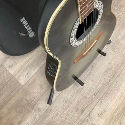 Ovation CC157 CC-157 1990's Grey Burst Sunburst Gray-W/case image 4
