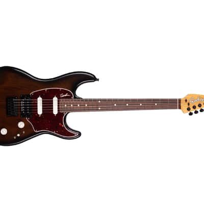 Godin Session RHT Pro Electric Guitar - Bourbon Burst image 4