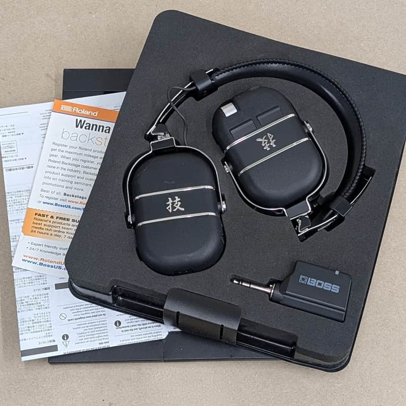 Boss WAZA-AIR Wireless Guitar Headphone Amp 2018 - Present - Black image 1