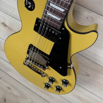 Gibson Les Paul Standard 60s Mahogany Top Electric Guitar - TV Yellow #0078 image 4