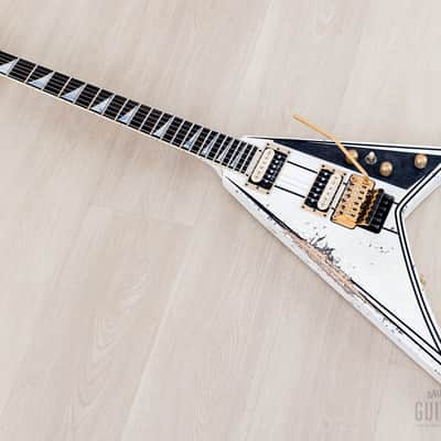2025 Jackson USA Custom Shop Special Edition Randy Rhoads RR-2H FR Snow White Heavy Relic, Mint w/ Case, Tags image 12