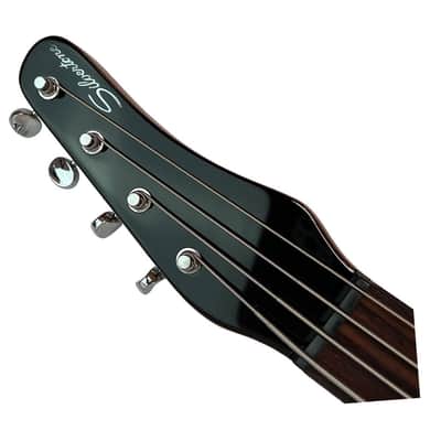 Silvertone 1444 Classic Series Short Scale Bass - Copper Metallic - Open Box image 4
