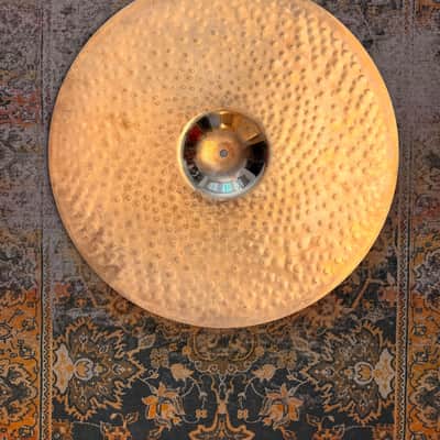 Zildjian K CUSTOM ORGANIC Ride 21” THINNER ONE! 2414 g RAW TOP & BRILLIANT UNDERSIDE! Why Pay $580? image 2
