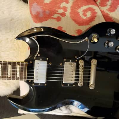 Burny Sg 80's Black (1961 style) MIJ Vintage | Reverb
