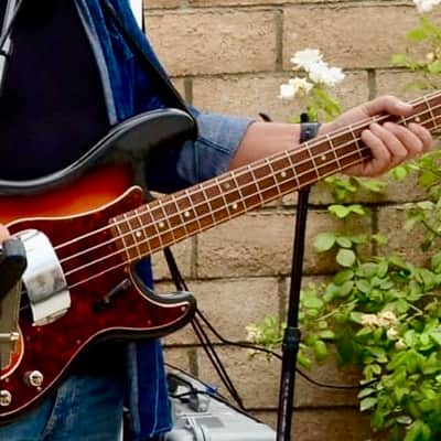 Fender Precision Bass with Rosewood Fretboard 1965- Sunburst image 14