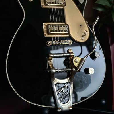 Gretsch G6128TEE-B - Upgrades, Callaham, Faber, & More, Elliot Easton Signature Model, Bigsby B7, Black image 3