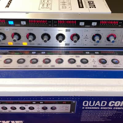 Mackie QUAD Comp/Gate 4-ch. Rack Mount Digital Compressor/Gate image 12